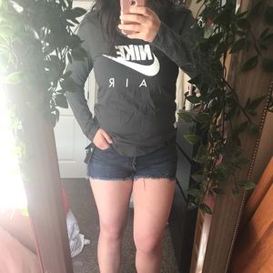 NIKE gray long sleeve 🍂